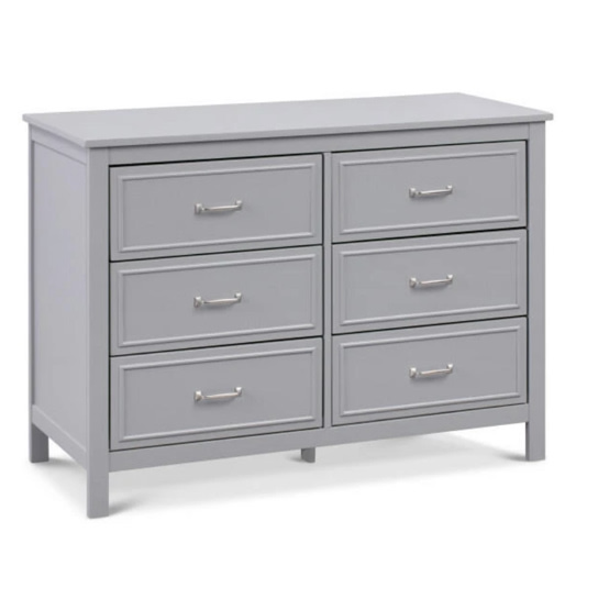 DaVinci Charlie 6 Drawer Double Dresser