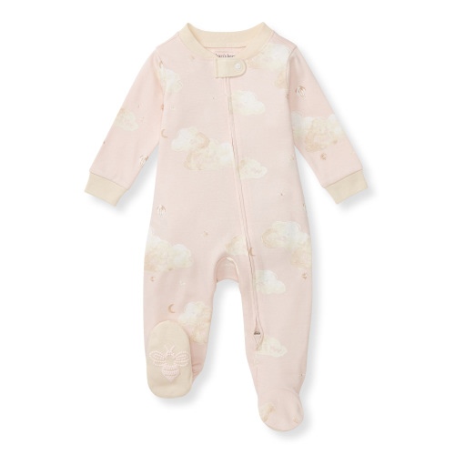 Good Night Sky Organic Cotton Sleep and Play - Ranunculus Newborn