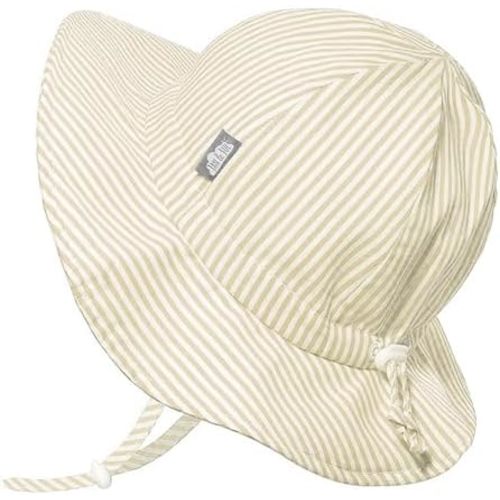 JAN & JUL 50+ UPF Cotton Sun Hat with Wide Brim for Toddler Girls