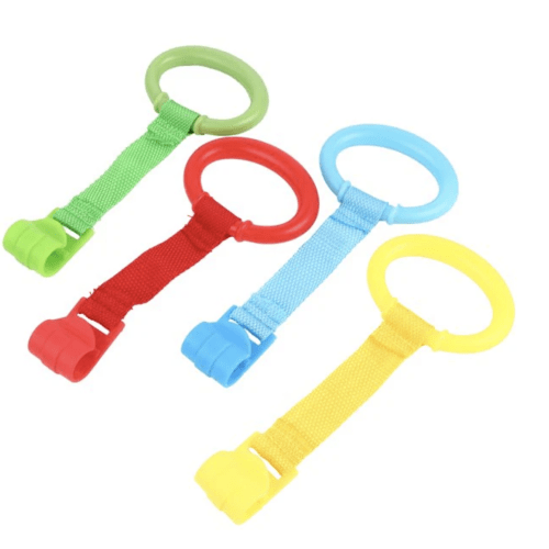 4 Pcs Pull-Up Rings Pack for Baby Playpen