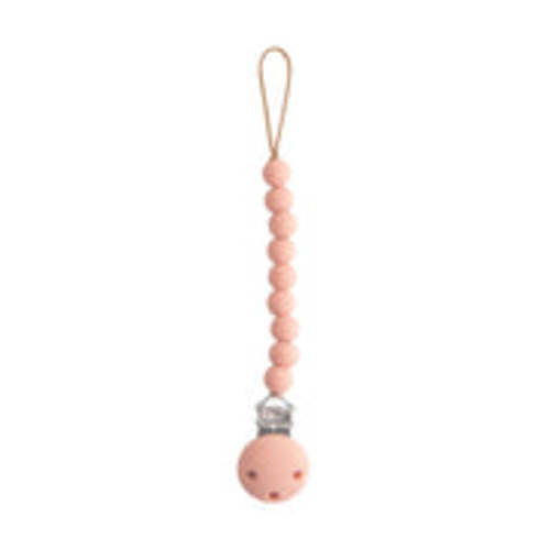 Mushie Baby Pacifier Clip | Hera (Powder Pink)