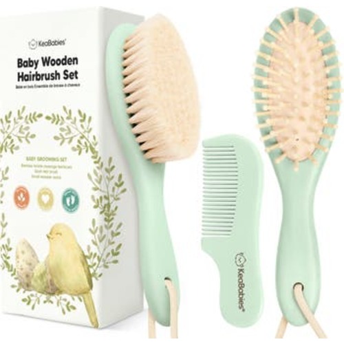 Baby Hair Brush and Comb Set