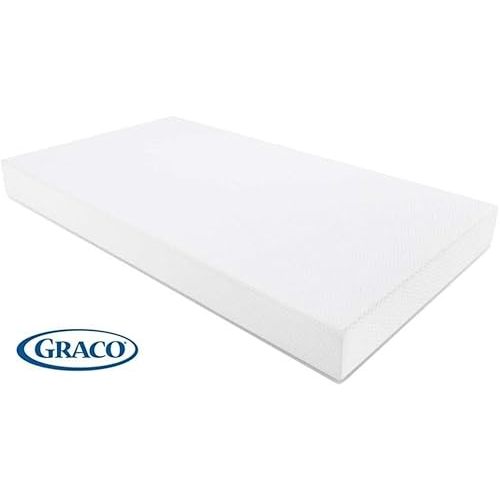 Graco Premium Crib & Toddler Mattress – GREENGUARD Gold Certified & CertiPUR-US Certified, Fits All Standard Crib & Toddler Beds, Waterproof Sleep Surface, Machine-Washable Outer Cover for Easy Care