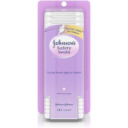 Johnson's Baby Safety Swabs 185 Each