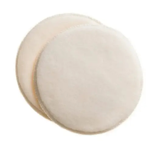Merino Wool Nursing Pads, Style Softline, Regular Thickness, Size Small - 6 in. Diameter
