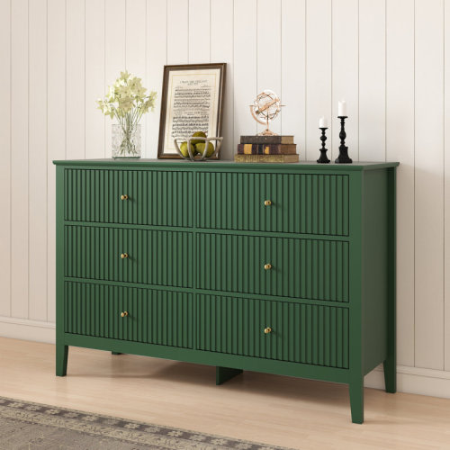Lark Manor™ 6 Drawer 47 In. Wide Chest Of Drawers & Reviews | Wayfair
