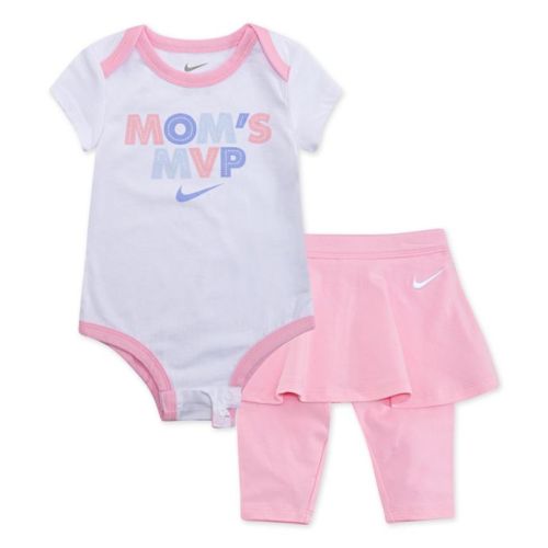 NIKE® 2-Piece Bodysuit & Leggings Set in Pink