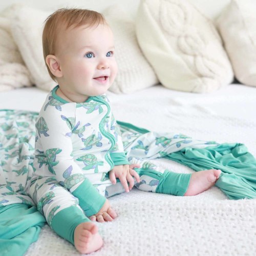 Totally Turtles Convertible Zip Romper