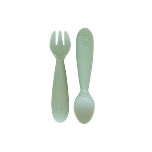 ezpz Mini Utensils - 2pk, Color: Sage
