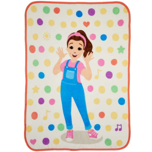 Ms. Rachel Kids Fleece Throw Blanket, 46x60
