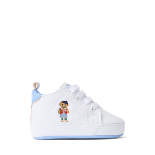 Quilton Polo Bear Faux Leather Sneaker