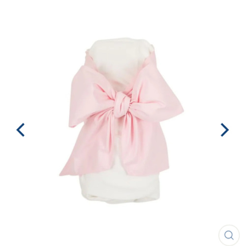 Bow Swaddle ® - Palm Beach Pink