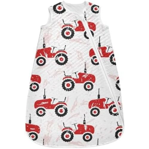 vvfelixl Mushrooms Baby Sleeping Bag,Toddler Sleep Sack, Baby Sleep Suit Wearable Blanket for 0-6 Months