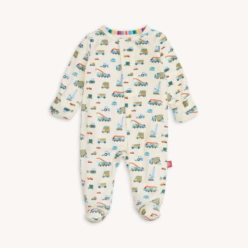 Magnetic Me Modal Magnetic Footie - Dumps Like A Truck | The Baby Cubby