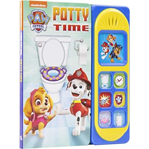 PAW Patrol Chase, Skye, Marshall, and More! - Potty Time - Potty Training Sound Book - PI Kids (Play-A-Sound)