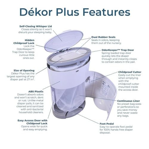 dekor Eko Plus Pail - Grey