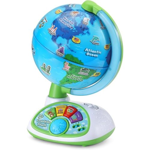 LeapFrog LeapGlobe Touch Interactive Globe for Kids Ages 3 and up