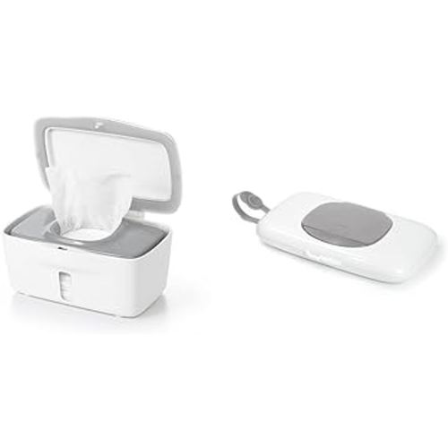 OXO Tot Wipes Dispenser and On-The-Go Wipes Case - Convenient Diapering