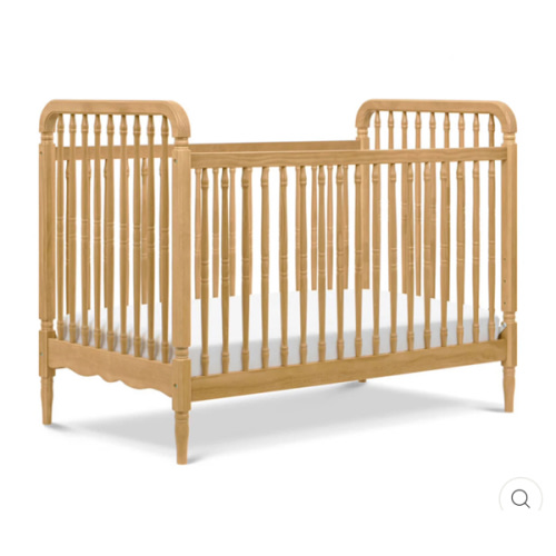 Namesake Liberty 3-in-1 Convertible Spindle Crib + Toddler Bed Conversion Kit | Modern Nursery™