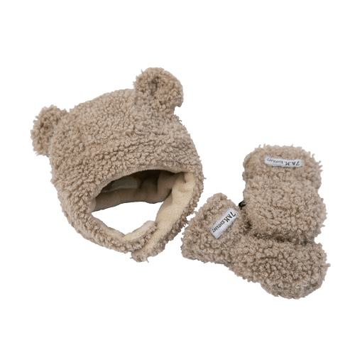 The Cub Set - Teddy | Hat & Mittens