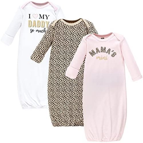Hudson Baby baby-girls Cotton Gowns