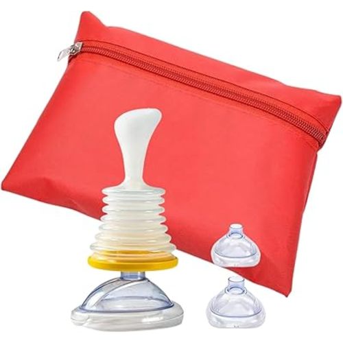 Home Kit for Children and Adults (Two Different Sizes) Red Nylon Bag Aedfa123a