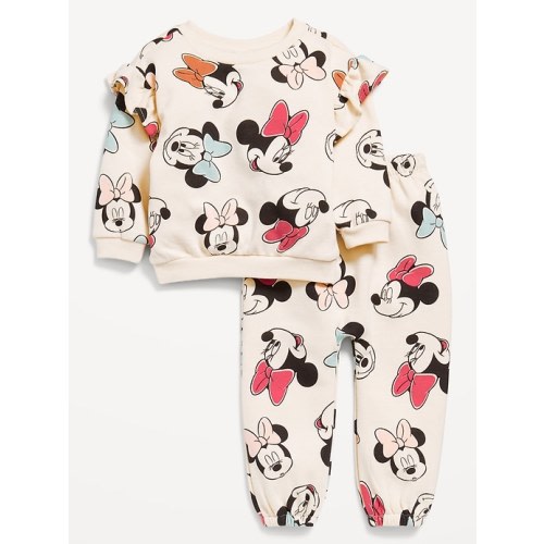 Disney© Ruffled Sweatshirt and Sweatpants Set for Baby