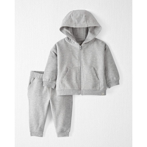 Baby Organic Cotton Essentials Set in Heather Grey - Little Planet | Carter's