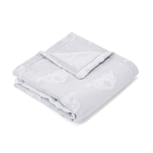 Coral Fleece Throw, Elephant - Anko