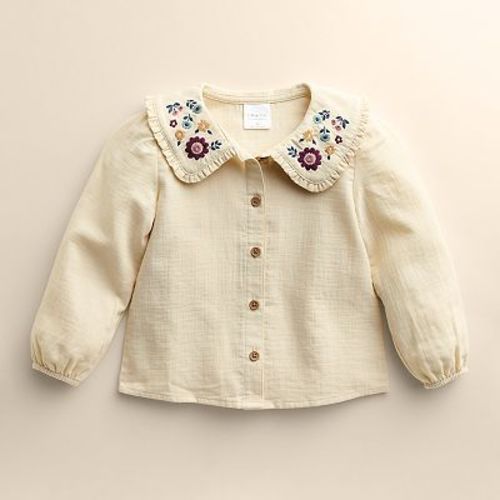 Baby & Toddler Girl Little Co. by Lauren Conrad Peter Pan Peasant Top