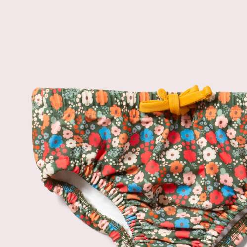 Vintage Flowers Reusable Swimming Nappy – Little Green Radicals
