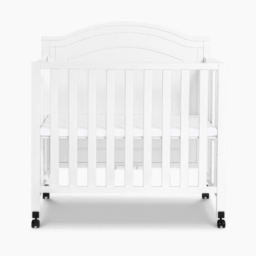 daVinci Charlie Folding Portable 3-in-1 Mini Crib - White