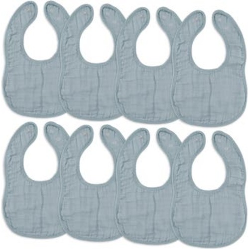 Muslin Bibs - Pack of 8