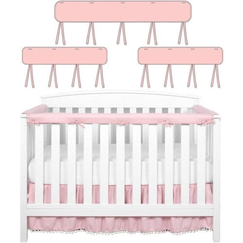 3in 1 Guardrail Teething Corner Edge Protector Strip Soft Furniture Corner Edge Guards Reversible Guardrail Cover Protector Soft Strip Sets For Boys Girls