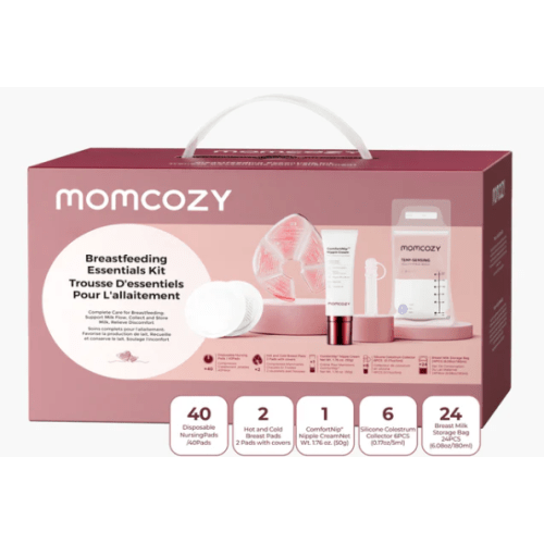 Momcozy Breastfeeding Essentials & Postpartum Kit (73 Pieces)