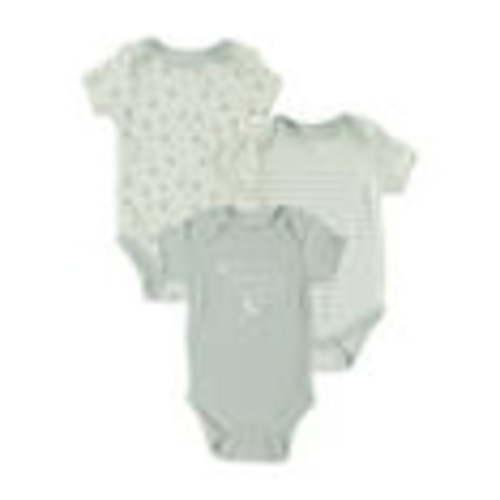 Chick Pea Baby Boy Baby Girl Gender Neutral Unisex 3 PK Bodysuits, Sizes Newborn-9 Months