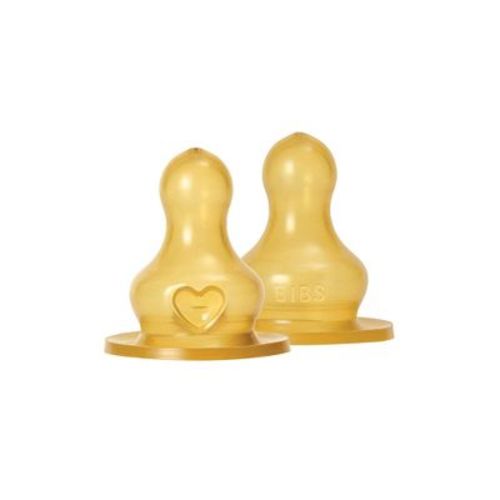 Bibs Latex Fast Flow Bottle Nipple - 2pk