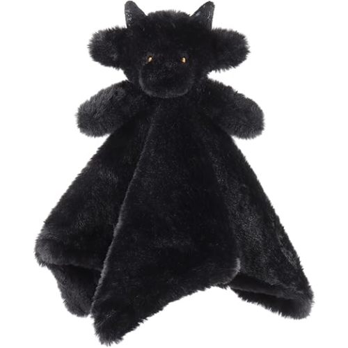 Apricot Lamb Black Dragon Soft Loveys for Babies, Security Blanket for Baby Boy and Girl, 13.8 Inches for Infant and Toddlers