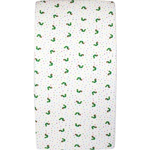 x The Very Hungry Caterpillar Fitted Organic Cotton Crib Sheet