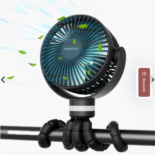 USB Rechargeable Handheld Cooling Fan for Travel