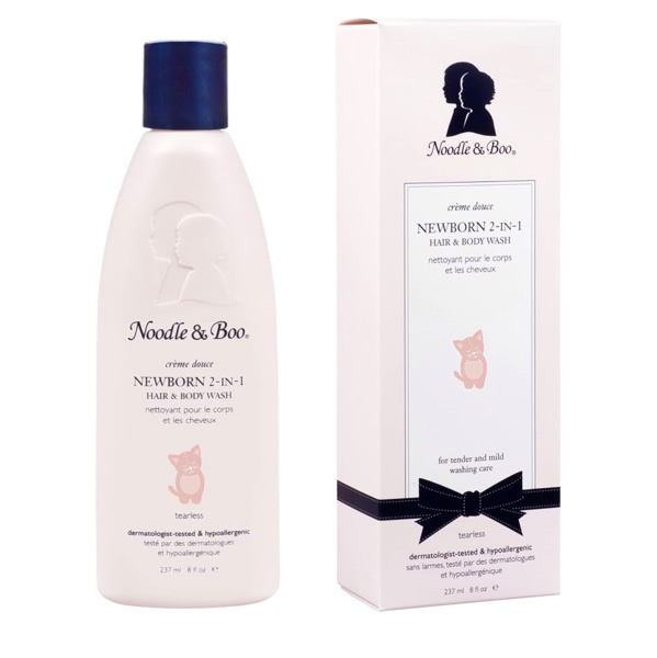 Noodle & Boo Newborn 2-in-1 Baby Shampoo and Body Wash, Tear-Free, Hypoallergenic, Baby Bath Essentials, Moisturizing, pH-Balanced, Vitamin-Enriched, Pediatrician-Tested