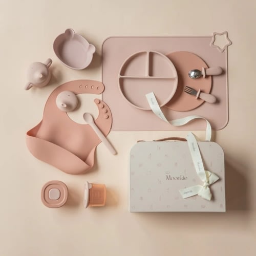First Bites Gift Set (Blush/Muted)