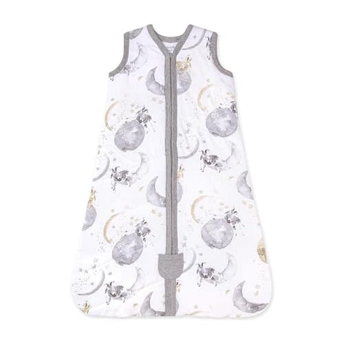 Burt's Bees Baby Beekeeper Wearable Blanket, Organic Cotton Swaddle 0.5 or 1.5 TOG, Newborn Essentials Shower Gift
