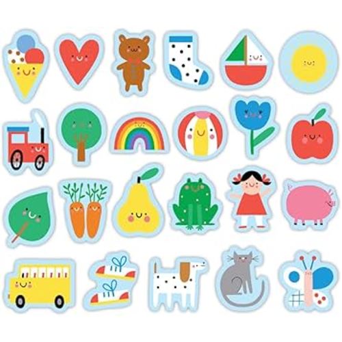 Amazon.com: Mudpuppy On the Farm – Wooden Magnetic Shapes Featuring Adorable Farmyard Animals for Children Ages 1 and Up : Yanok, John: Home & Kitchen
