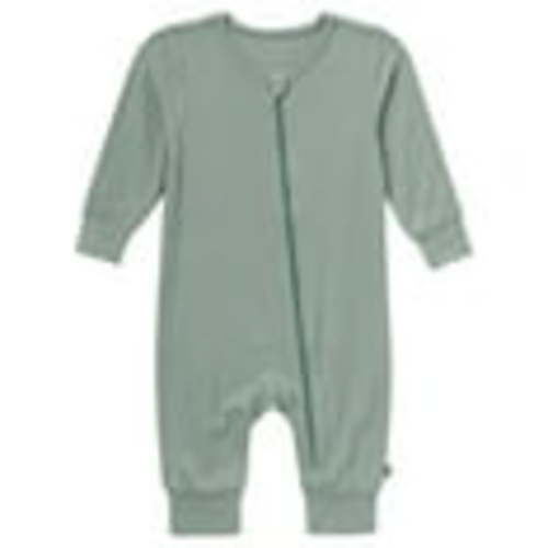 Modern Moments by Gerber Baby Neutral S uper Soft Long Sleeve Coverall, Sizes Newborn - 12 Months