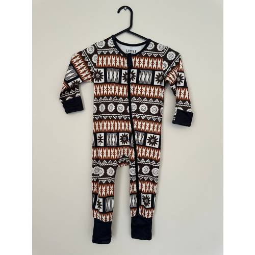 Fijian pattern Baby Onesie