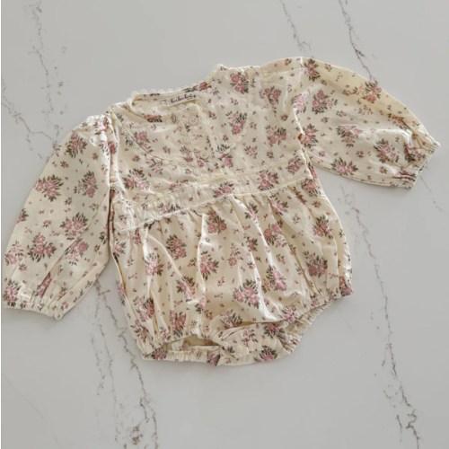 Dahlia Floral Romper
