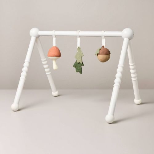 Wooden Play Gym with Soft Toys White - Hearth & Hand™ with Magnolia