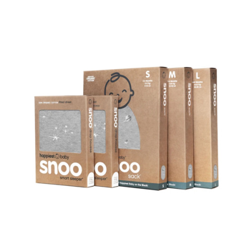 SNOO Sleep Sack Bundle in Small, Medium, Large Sizes and Sheets – Happiest Baby
