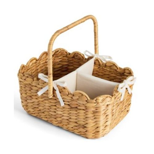 Diaper Caddy Organizer for Baby, Large Portable Nursery Organizer Divider and Handles